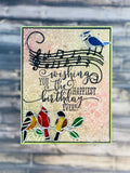 FLOURISHED MUSIC NOTES DIE - Gina Marie Designs